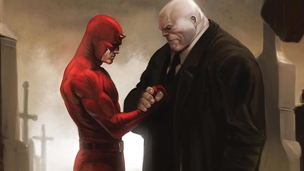 Daredevil-and-Kingpin-Art | GeekCity